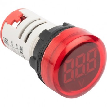 Индикатор значения напряжения EKF PROXIMA ED16-22VD красный Индикатор значения напряжения EKF PROXIMA ED16-22VD красный