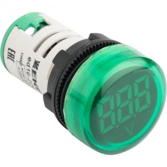Индикатор значения напряжения EKF PROXIMA ED16-22VD зеленый Индикатор значения напряжения EKF PROXIMA ED16-22VD зеленый
