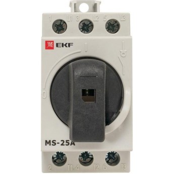 Модульный рубильник EKF MS-25A 3P на DIN-рейку PROxima