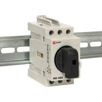 Модульный рубильник EKF MS-40A 3P на DIN-рейку PROxima