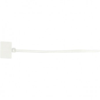 Нейлоновый хомут с маркировочной площадкой EKF 2,5х110 100 шт. PROxima