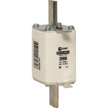Плавкая вставка EKF PROXIMA ППН-35 250/250А габарит 1