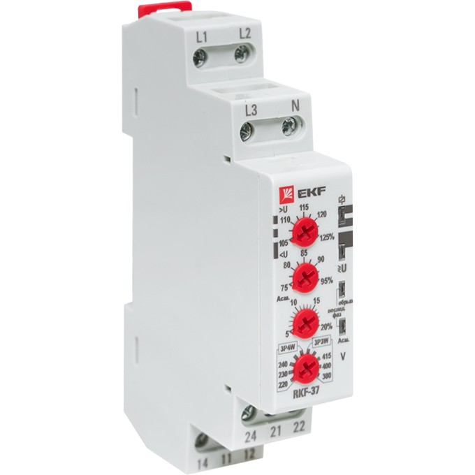 Реле контроля фаз EKF PROXIMA rkf-37