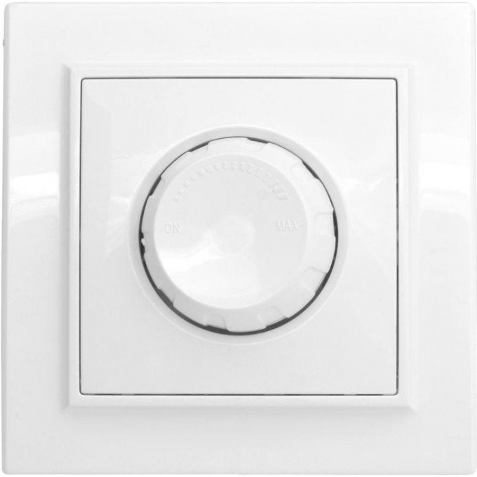 Светорегулятор EKF СП Минск 600Вт 220В белый Basic ERD06-101-10