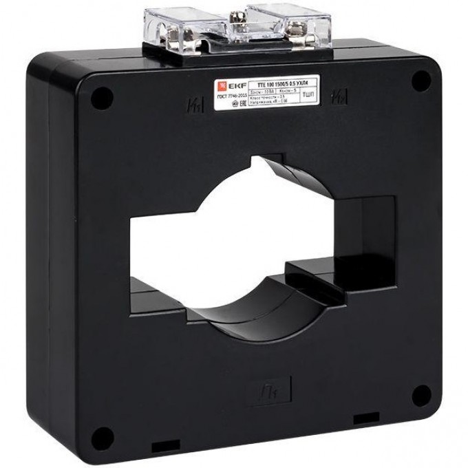 Трансформатор тока EKF ТТЕ 100 1000/5А кл. точн. 0.5S 10В.А tte-100-1000-0.5S/tc-100-1000-0.5S tc-100-1000-0.5Stte-100-1000-0.5S