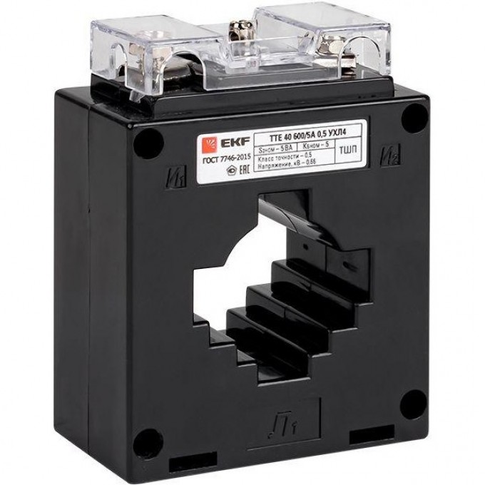 Трансформатор тока EKF ТТЕ 40 600/5А кл. точн. 0.5 PROxima tte-40-600/tc-40-600-0.5 tc-40-600-0.5.tte-40-600