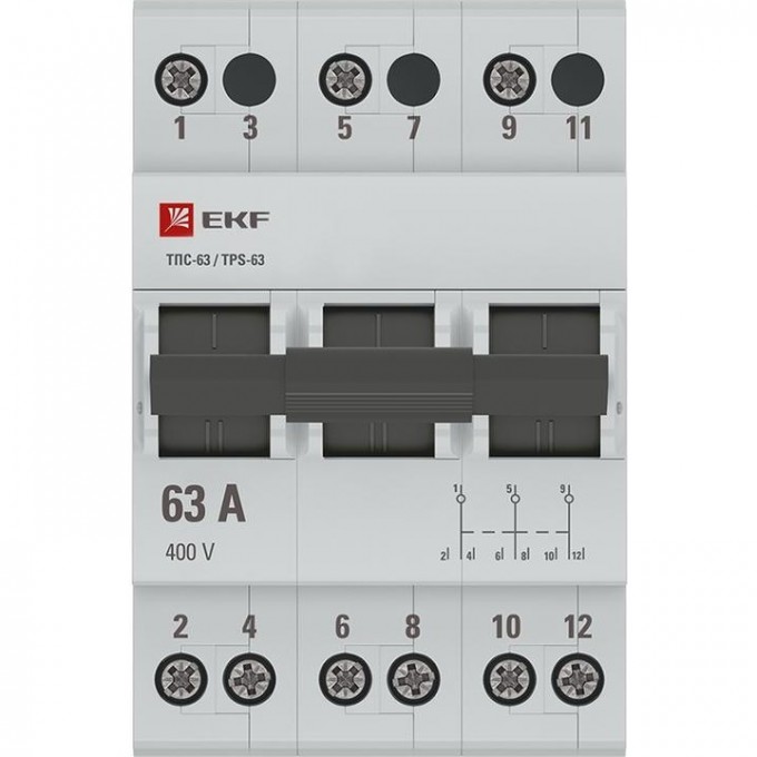 Трехпозиционный переключатель тпс 63. Переключатель трехпозиционный 2п 63а Basic EKF TPS-2-63. Трехпозиционный переключатель ТПС-63 2p. Трёхпозиционный переключатель 4p 63a Basic. Трёхпозиционный переключатель 4p 63a Basic схема.